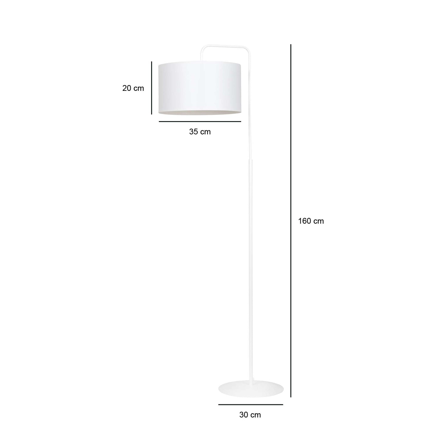 Toršeras TRAPO LP1 WH WHITE