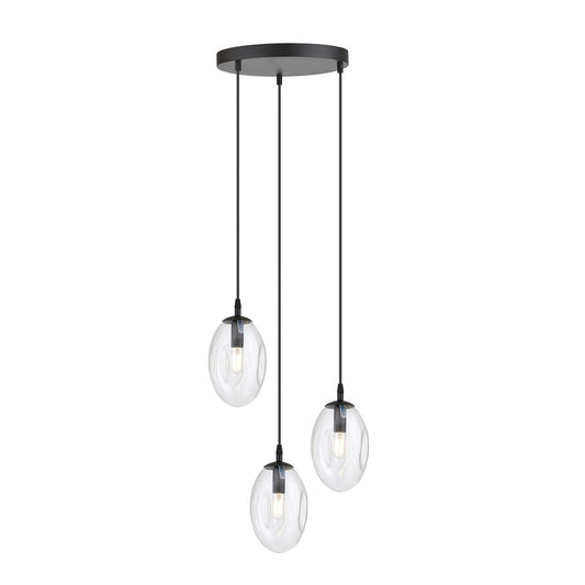 Pakabinamas Šviestuvas lamp ASTRAL 3 BL PREMIUM Permatoma