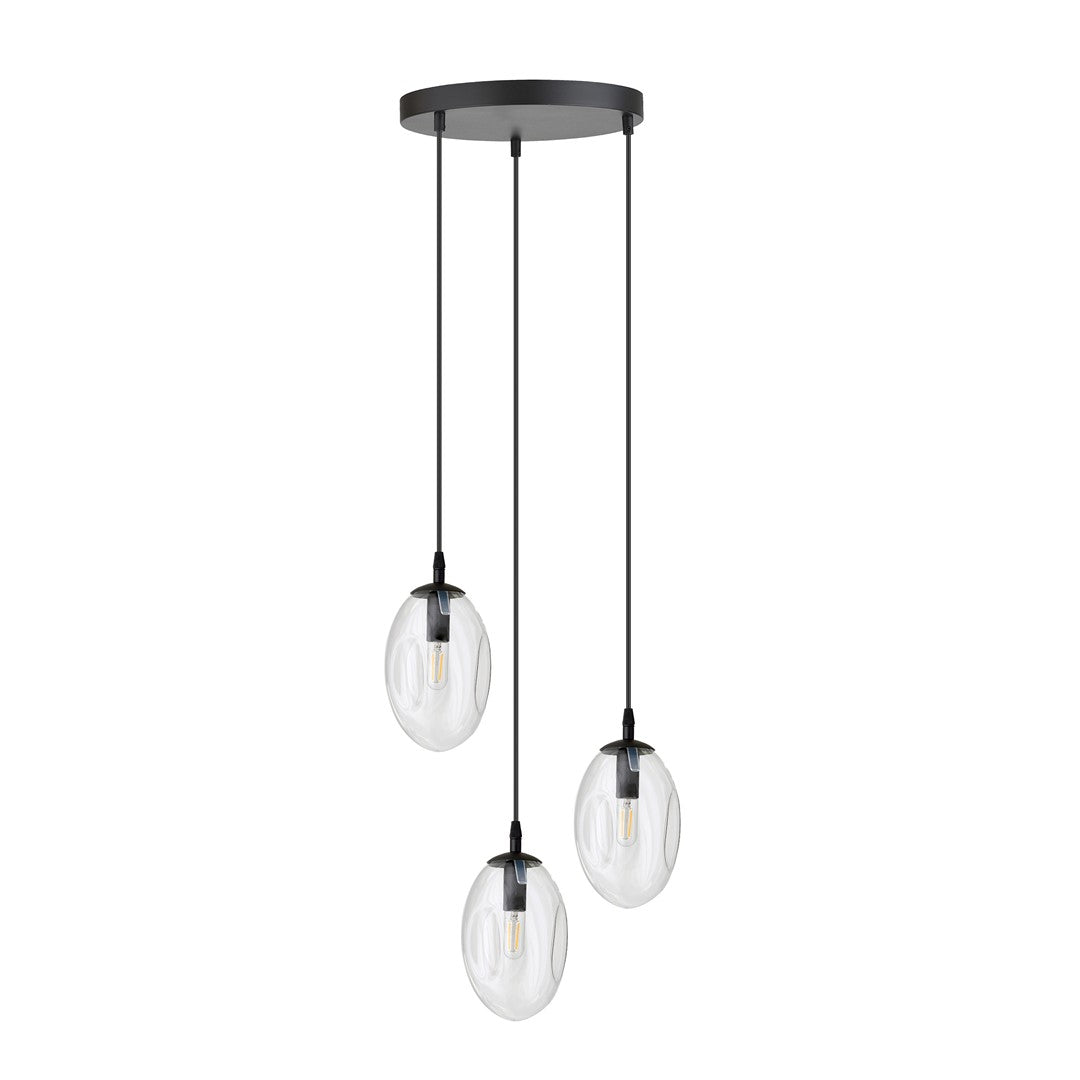 Pakabinamas Šviestuvas lamp ASTRAL 3 BL PREMIUM Permatoma