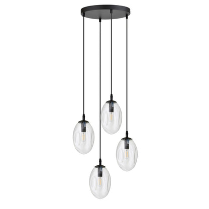 Pakabinamas Šviestuvas lamp ASTRAL 4 BL PREMIUM Permatoma