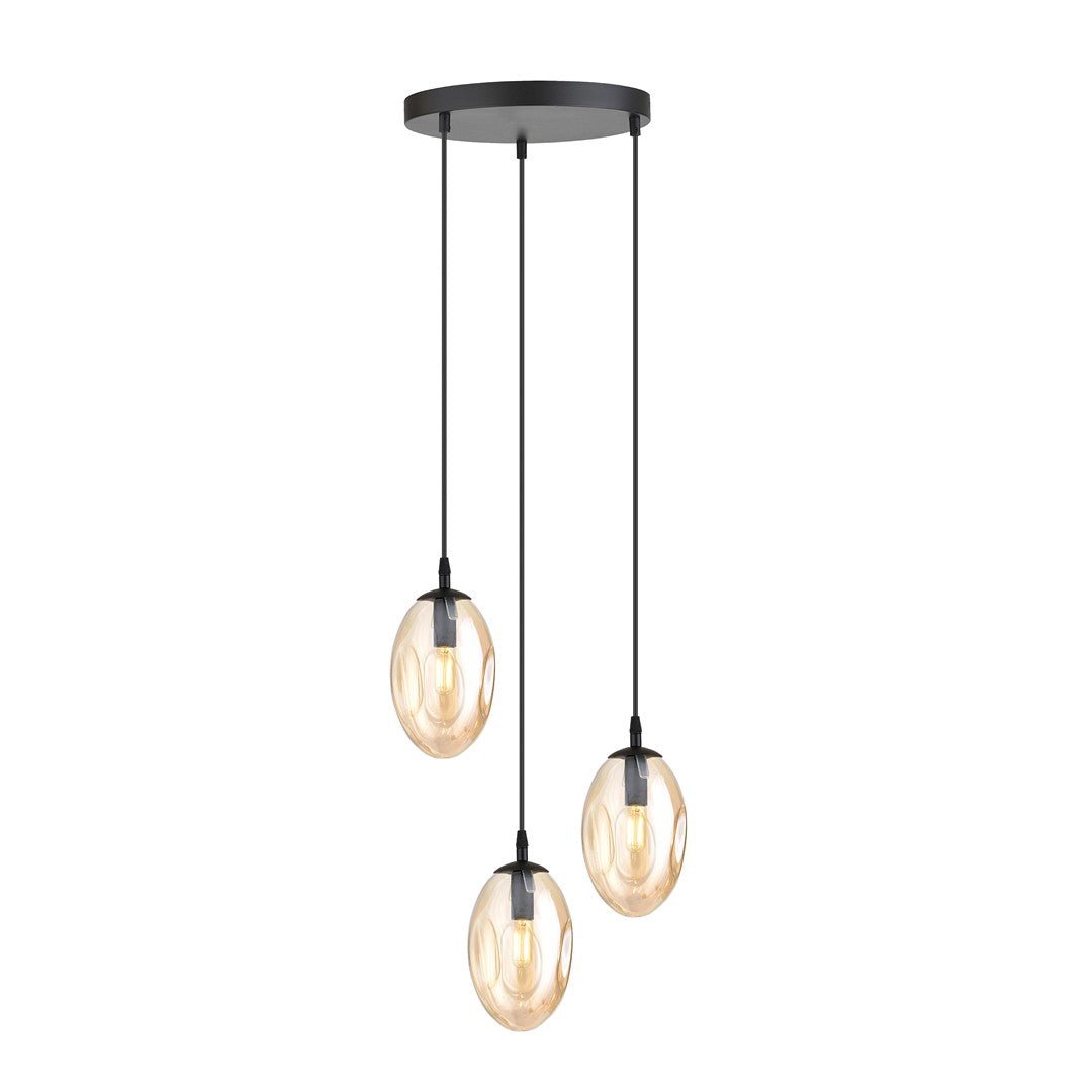 Pakabinamas Šviestuvas lamp ASTRAL 3 BL PREMIUM Medaus