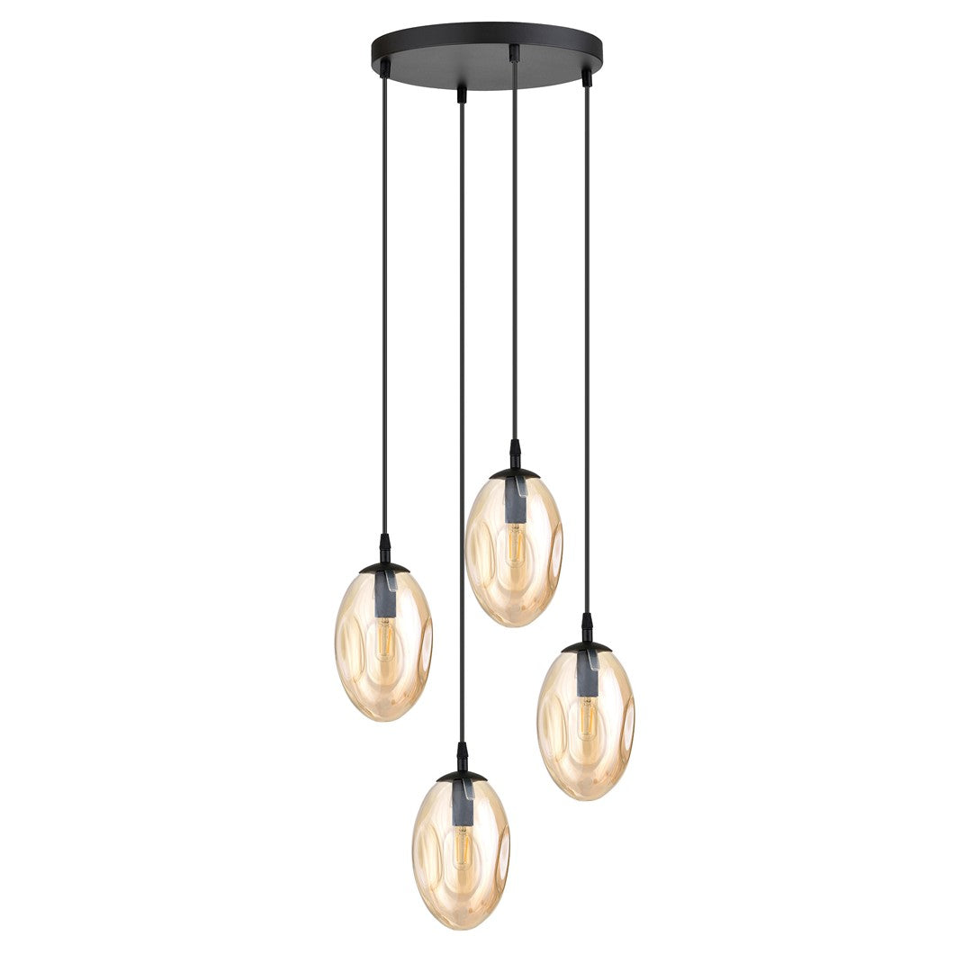 Pakabinamas Šviestuvas lamp ASTRAL 4 BL PREMIUM Medaus