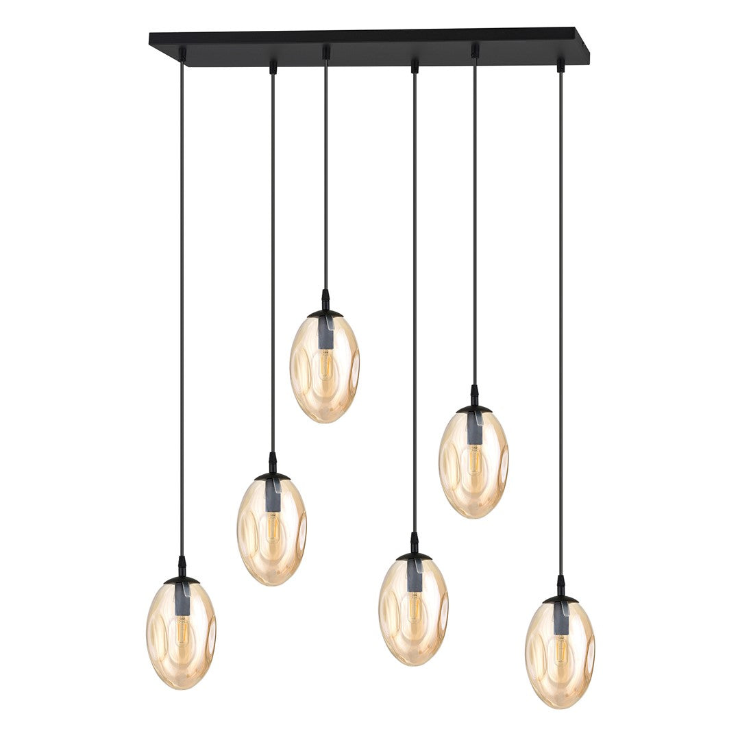 Pakabinamas Šviestuvas lamp ASTRAL 6 BL Medaus