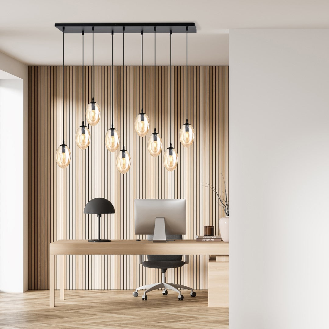 Pakabinamas Šviestuvas lamp ASTRAL 9 BL Medaus