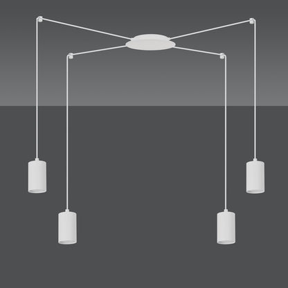 Pakabinamas Šviestuvas  TRAKER 4 WH/Balta
