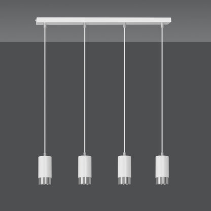 Pakabinamas Šviestuvas  FUMIKO 4 WH/ChromasE